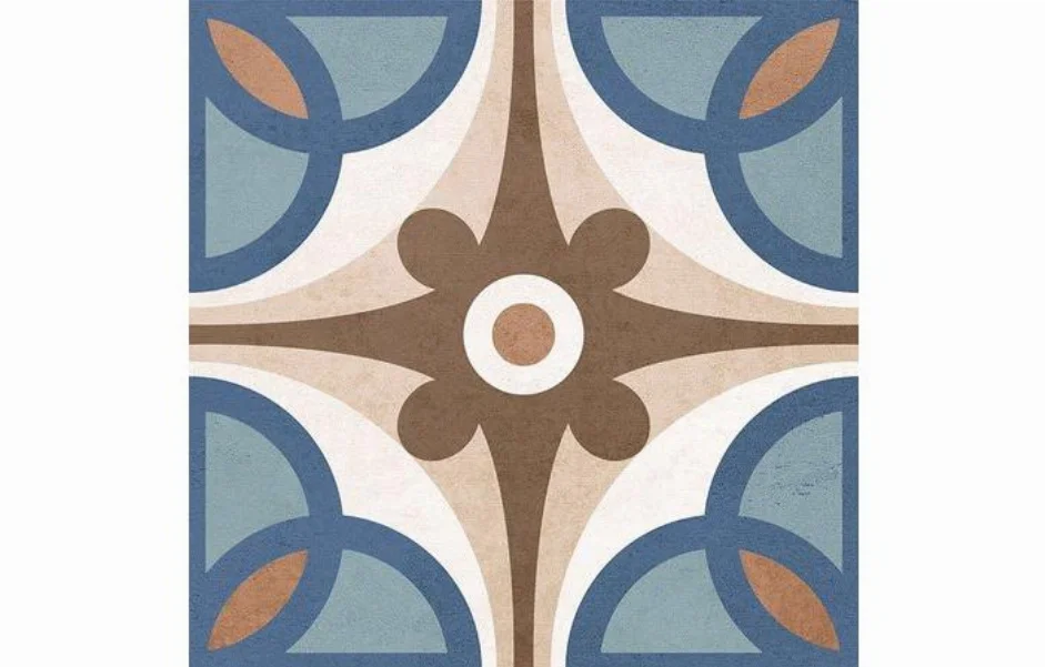 Плитка керамогранитная Primavera микс №3 186x186x8 Golden Tile