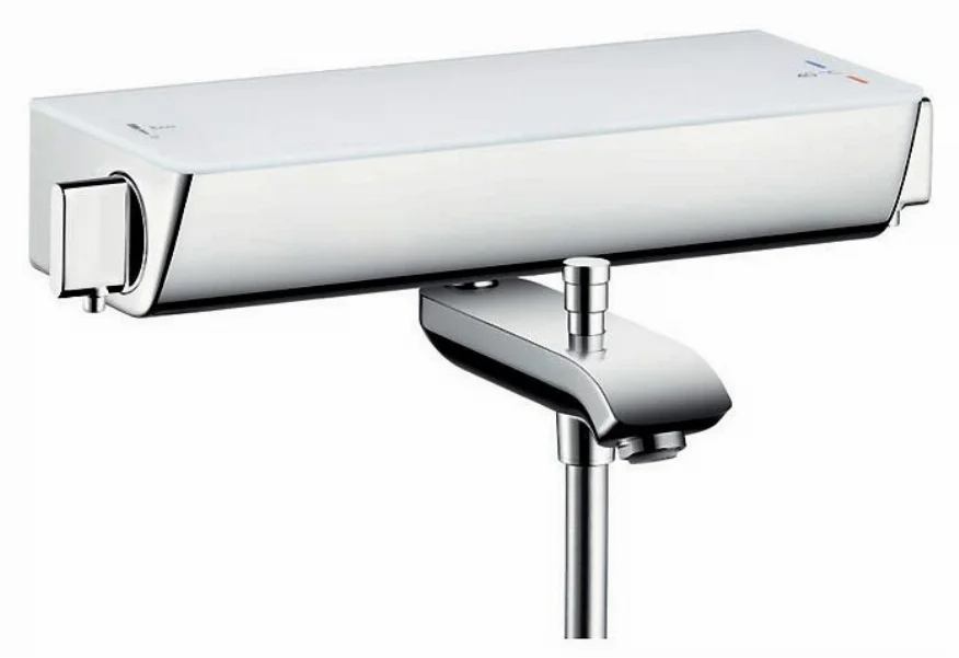 Термостат Hansgrohe Ecostat Select 13141400 для ванны с душем, белый/хром