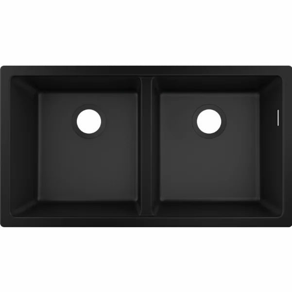 Мойка для кухни Hansgrohe S51 S510-U770 43434170 чёрный графит