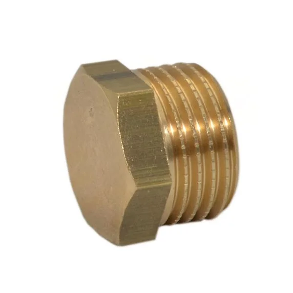 Заглушка латунна Pattaroni Ø 1" зовнішня різьба
