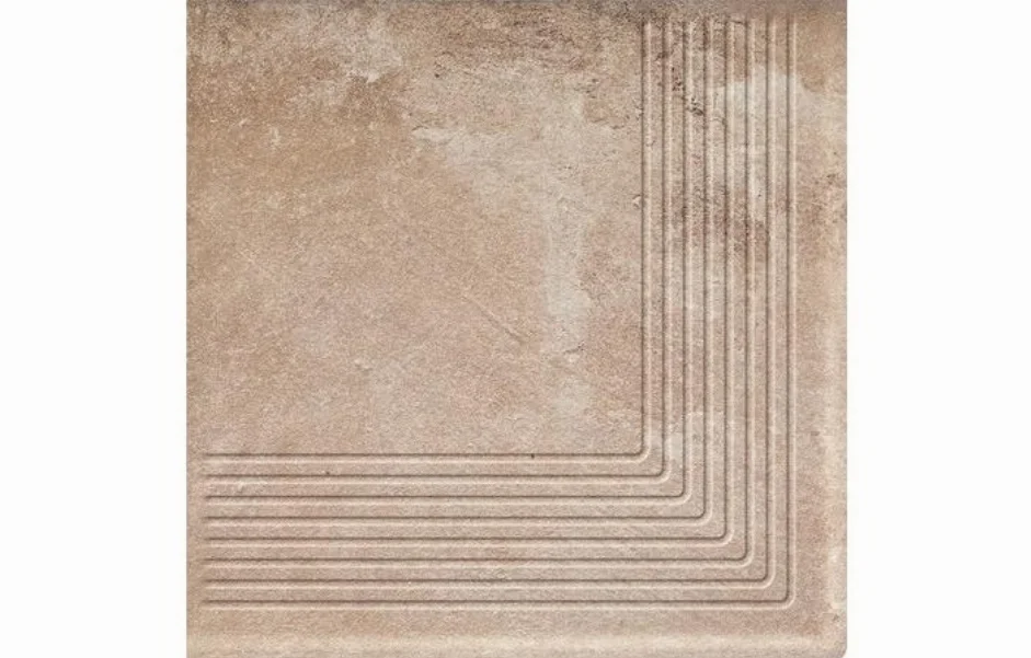 Ступень угловая Scandiano Ochra 300x300x11 Paradyz