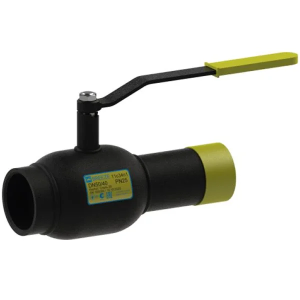 Кран шаровой Breeze 11с34п1 Ду15/10 мм cварка/резьба, Ру=25, t= -35...+180 °С