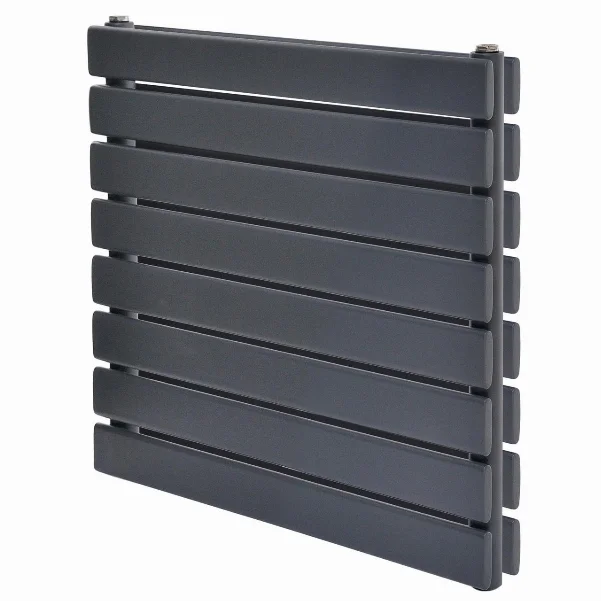 Дизайнерский радиатор горизонтальный Arttidesign Livorno ІІ G 8/544/600 серый матовый