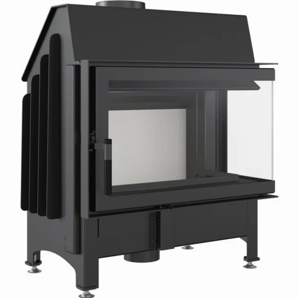 Камінна топка Kratki Zibi 12 BS 11,0 кВт, права