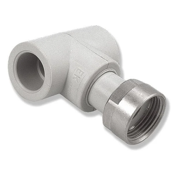 Трійник з накидною гайкою PPR Ekoplastik Ø 25×3/4"×25 мм