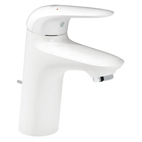Смеситель Grohe Eurostyle New 23707LS3  для раковины с донным клапаном белый