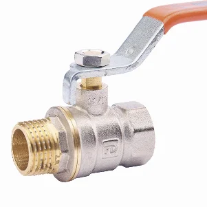 Кран кульовий Fado Modern PN30 Ø 1" внутр.- зовн. різьба "сталева ручка"