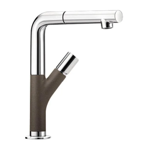 Смеситель для кухни Blanco Yovis-S хром/кофе