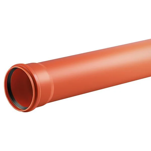 Труба канализационная наружная Magnaplast KGEM SDR33 SN8 Ø 110×6000/3.2 мм