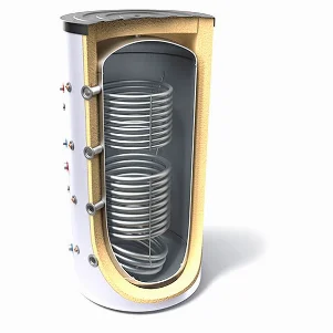 Буферна ємність TESY V 12/8 S2 1500 120 F45 P6 - 1500 літрів (2 теплообмінника)