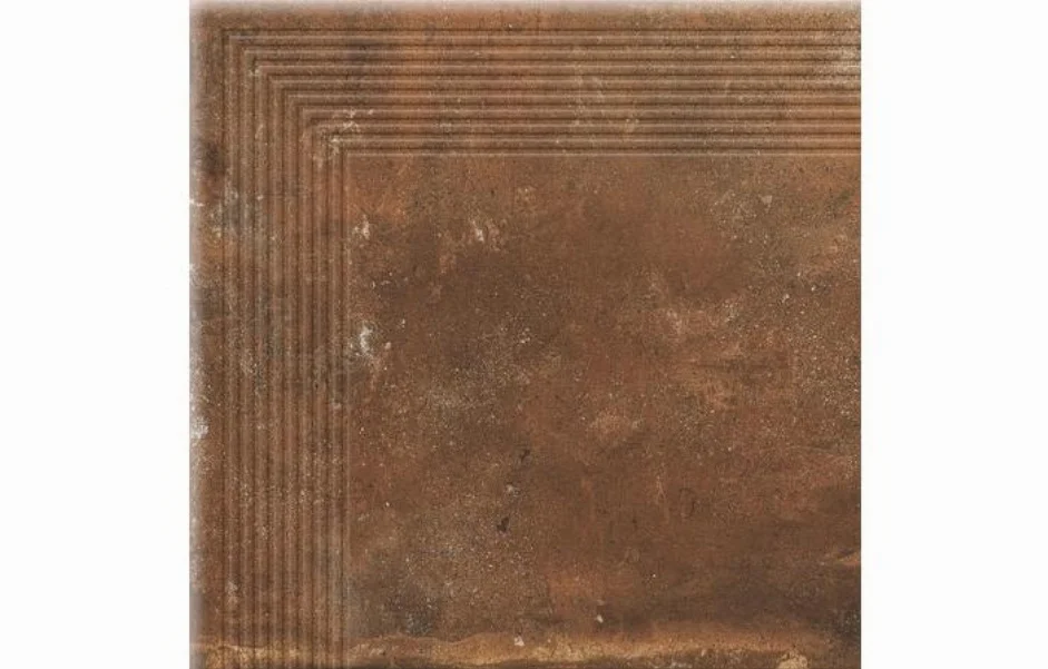 Ступень угловая Piatto Red 300x300x9 Cerrad