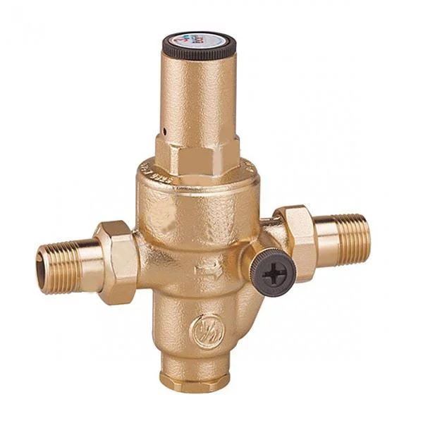 Редуктор давления CALEFFI Ø 1-1/4" с американками, без манометра