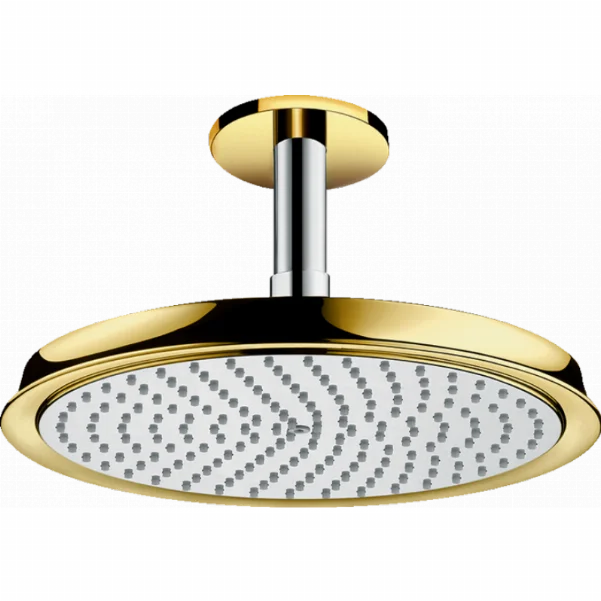 Верхній душ Hansgrohe Raindance Classic 240 1jet з стельовим з'єднувачем