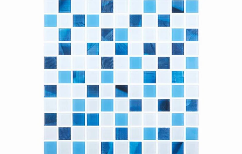 Мозаїка GMP 0425018 С3 Print 19-Blue D MATT White MATT 300x300x4 Kotto Ceramica