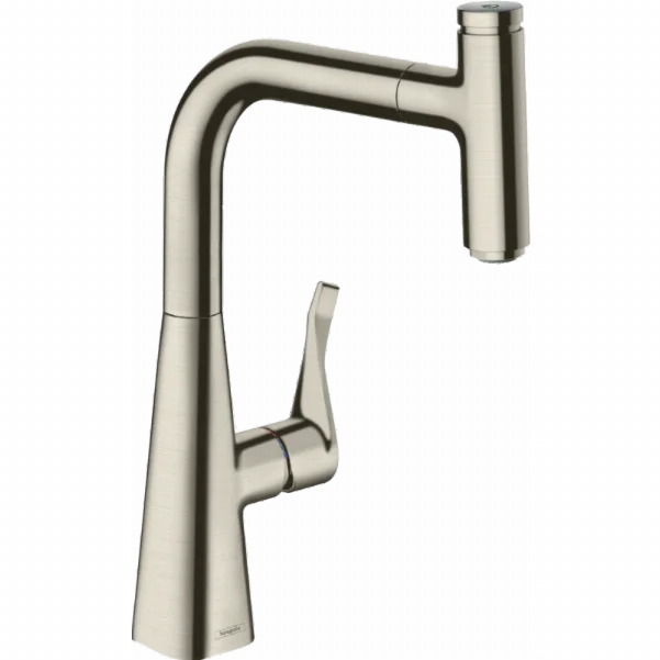 Смеситель Hansgrohe Metris Select M71 для кухонной мойки, под сталь 73802800