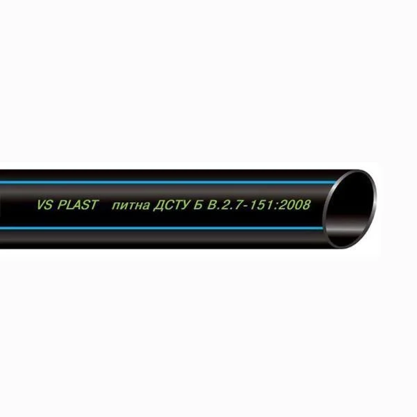 Труба полиэтиленовая ПНД VS Plast PN6 Ø 75×4.3 мм