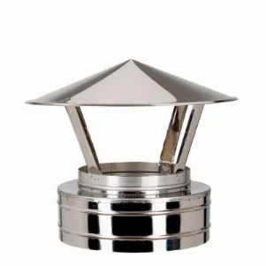 Грибок для дымохода сэндвич Ø 140/200 мм (сталь 1,0 мм AISI)