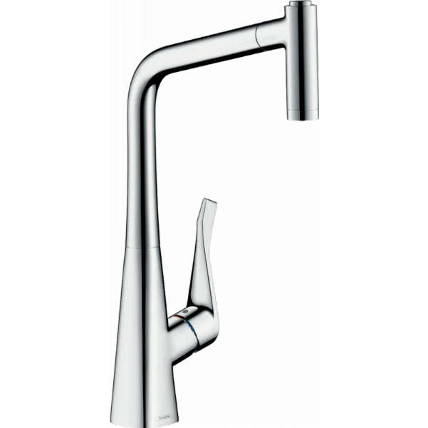 Смеситель Hansgrohe Metris M71 для кухонной мойки, хром 73801000