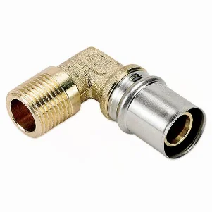 Колено пресс Bonomi Ø 40×1-1/4" наружная резьба