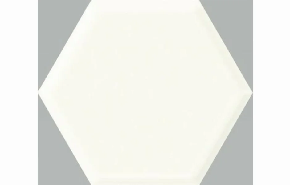 Декор Uniwersalny Heksagon White STR 171x198x9 Paradyz Декор Uniwersalny Heksagon White STR 171x198x9 Paradyz