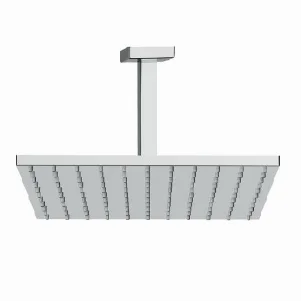 Верхний потолочный душ Tres CUB-300 300х300 мм, 1jet, потолочный кронштейн