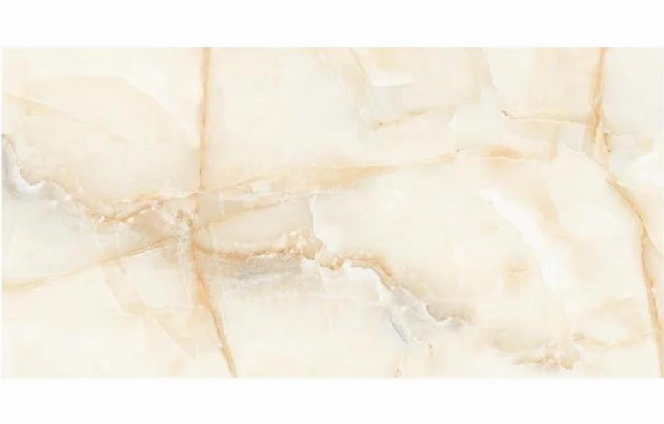 Плитка керамогранитная Aquarius Onyx Beige POL 600x1200 Raviraj