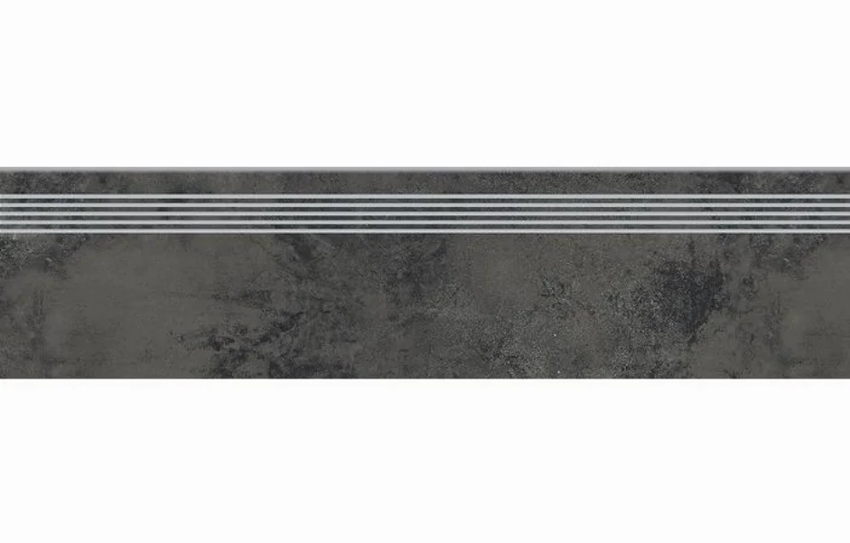 Ступінь пряма Quenos Graphite Steptread 298x1198x8 Opoczno