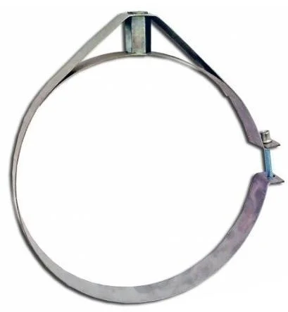 Кріпильна Скоба для димоходу 0,5 мм / Ø 350