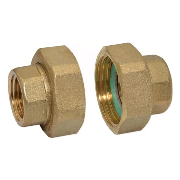 Гайки для насоса латунные Pattaroni Ø 1/2"×1" (пара)