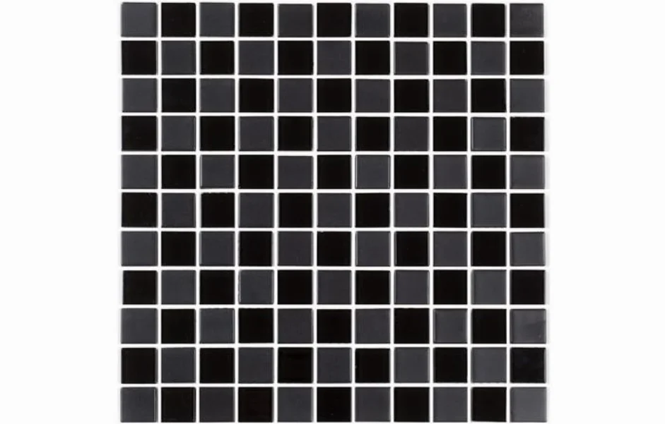 Мозаика GM 4057 C2 Вlack MATT-Black 300x300x4 Kotto Ceramica