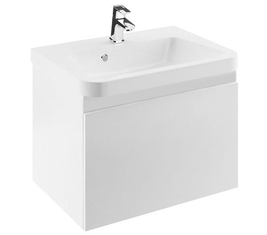 Шафка під умивальник Ravak 10° 650x450x450 мм, темно-горіховий