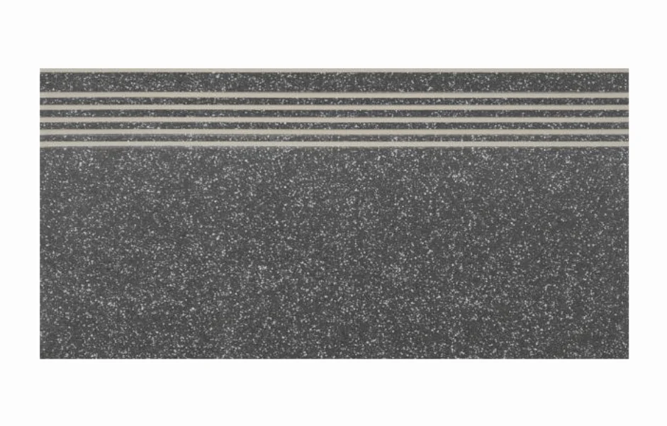 Ступень прямая Milton Graphite Steptread 298x598x8 Cersanit