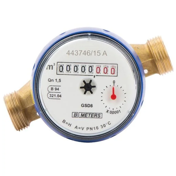 Счетчик холодной воды BMeters GSD8-RFM Ø 1/2" L=110 мм