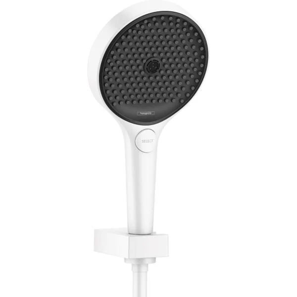 Душевой набор HANSGROHE Rainfinity 130 3jet со шлангом 160 см, белый мат