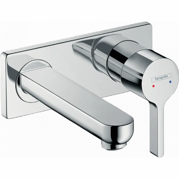 Смеситель Hansgrohe Metris S для раковины настенный, хром 31162000