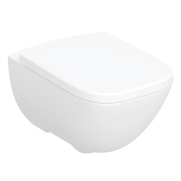 Унитаз подвесной Geberit Modo с крышкой, технология:Rimfree