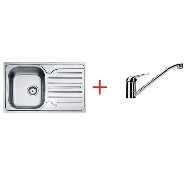 Мойка кухонная Franke Polar PXL 611-78 со смесителем 101.0444.131