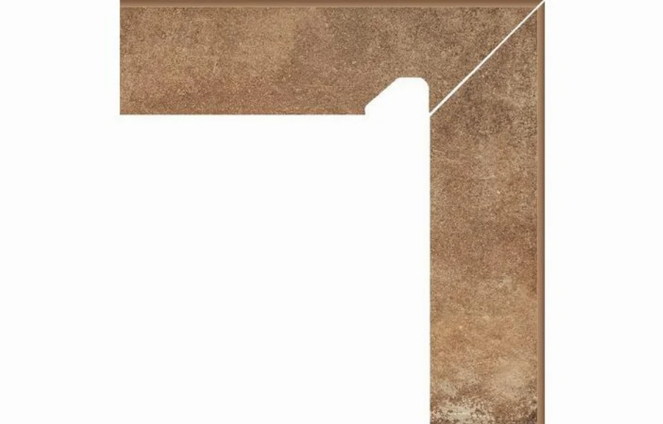 Цоколь правый Scandiano Rosso 2х-елементний 81x300x11 Paradyz