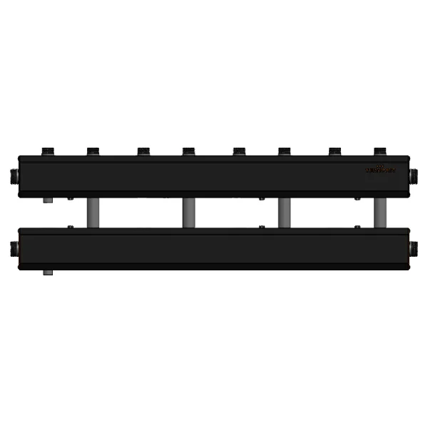 Коллектор для котельной Termojet К42В125(200) Ø 1-1/4"×1" - 4+1 контуров (в изоляции)