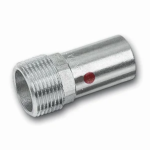 Перехідник прес оцинковка RM Steel Pres Ø 28×1" зовнішня різьба