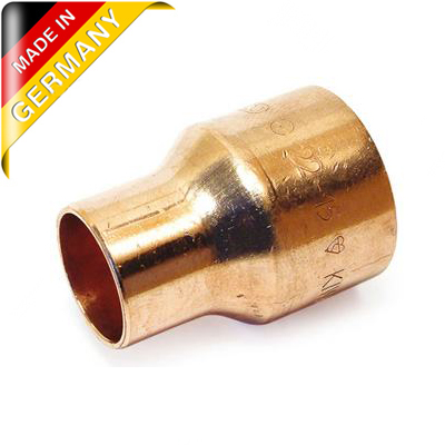 Муфта мідна редукційна (1 муфта) Sanha Ø 28A×18 мм (код. 5243)