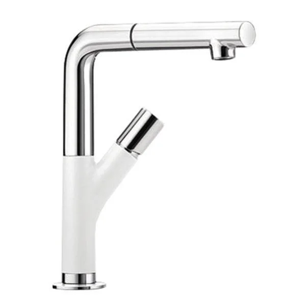 Смеситель для кухни Blanco Yovis-S хром/белый