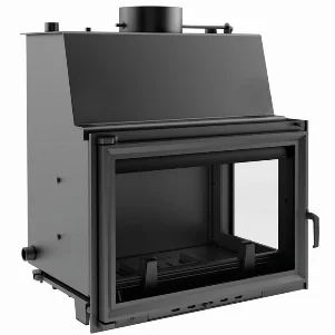 Каминная топка Kratki Oliwia PW 17 - 17,0 кВт, правая