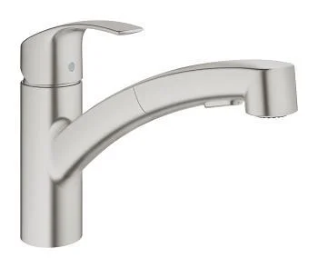 Смеситель Grohe Eurosmart 30305DC0 для кухонной мойки, нержавеющая сталь