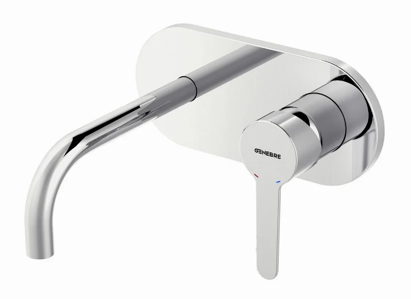 Смеситель для раковины GENEBRE Oslo-16, встраеваемый, носик 16см (65131194566)