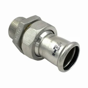 Сборка пресс нержавейка RM Inox PRES Ø 18×1/2" наружная резьба