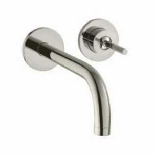 Смеситель настенный для раковины Axor Uno 165, никель