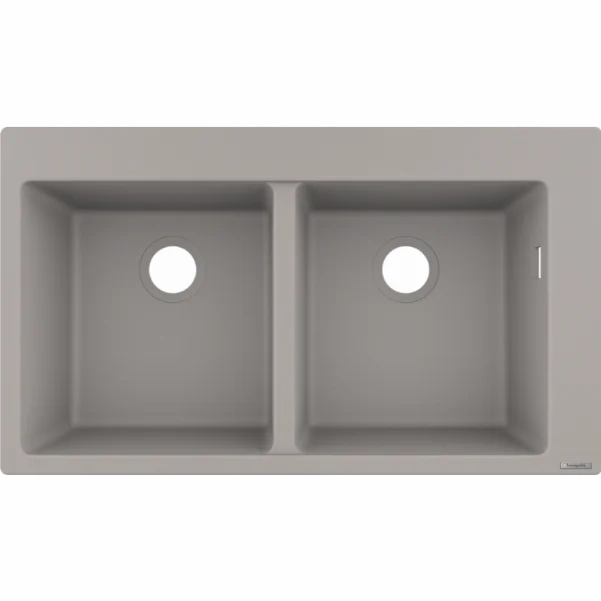 Мойка для кухни Hansgrohe S51 S510-F770, бетон 43316380