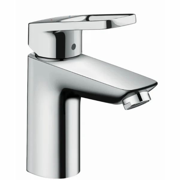 Змішувач Hansgrohe Logis loop для раковини із середнім виливом і зливним гарнітуром, хром 71151000