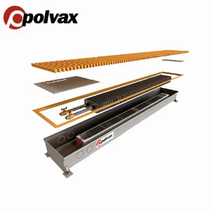 Внутрипольный конвектор Polvax KV.160x2000x180 мм
